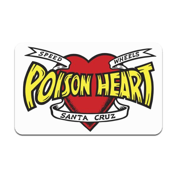 サンタクルーズ SANTACRUZ／POISON HERAT 5” ステッカー