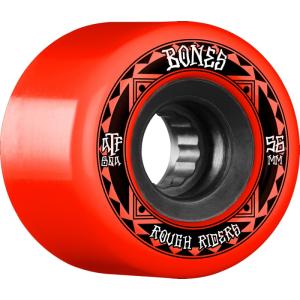 ボーンズ ウィール BONESWHEELS／ATF ROUGH RIDERS RUNNERS RED 56mm (ソフトウィール)｜alleyoop
