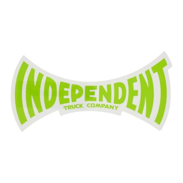 インディペンデント INDEPENDENT／ITC SPAN 6” STICKER (GREEN/C...