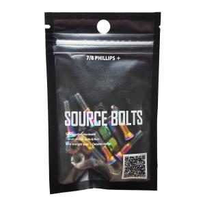 ソース／SOURCE BOLTS ( RAINBOW ) プラス 7/8 ビス、ナット｜alleyoop