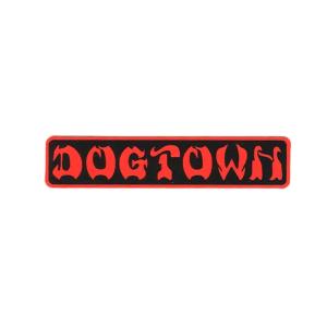 ドッグタウン／DOGTOWN BAR LOGO STICKER 4” ( RED/BLACK ) ステッカー｜alleyoop
