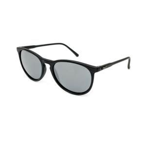 ダン シェイディーズ DANGSHADES／FENTON Dark Black Wood Matte x Chrome Mirror Polarized (偏光レンズ) サングラス｜alleyoop