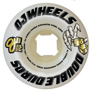 オージェー／OJ DOUBLE DURO WHITE MINI COMBO 53mm 101A/95A ダイス付き ウィール｜alleyoop