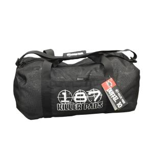 ワンエイトセブン ONEEIGHTSEVEN／187 MESH DUFFEL BACK (BLACK) バッグ｜alleyoop