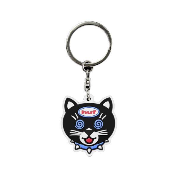 ハフ／HUF HYPNO CAT LED KEYCHAIN (BLACK) キーホルダー