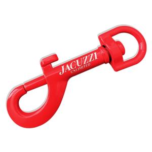 ジャグジー アンリミテッド JACUZZI UNLIMITED／JACUZZI FLAVOR CARABINER KEYCHAIN SALMON キーホルダー｜alleyoop