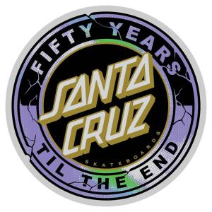 SANTACRUZ サンタクルーズ 50th TTE DOT STICKER 3in U4644-C01 ステッカー