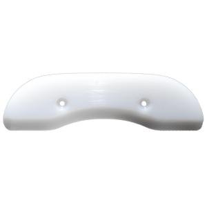 SEISMIC セイスミック SKID PLATE OLD SCHOOL SQUARE TAIL (WHITE) 146mm スケートボード ライザー スケートボード スケボー