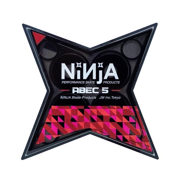 NINJA ニンジャ ニンジャ ABEC5 グリースタイプ スケートボード スケボー ベアリング グ...