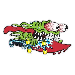 SANTACRUZ サンタクルーズ SLASHER 6 inch スケートボード スケボー ステッカー シール ステッカー シール