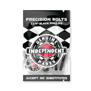 INDEPENDENT インディペンデント 1・1/4 PHILLIPS (BLACK) スケートボード スケボー ビス ナット
