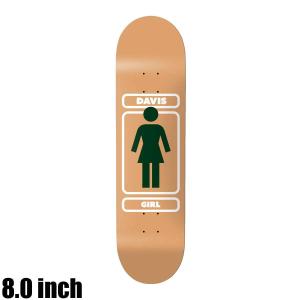 GIRL ガール KHAKI TO SHACKY OG (DAVIS) 8.0 スケートボード デッキ