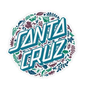 SANTACRUZ サンタクルーズ FOLIAGE DOT 3” U4637-C01 ステッカー