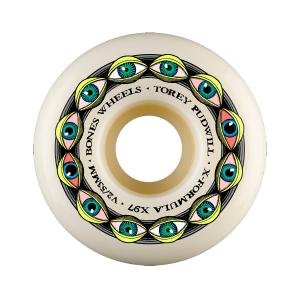 BONES WHEELS ボーンズ ウィール X-FORMULA PUDWILL FRYING EYES LOCKS V2 53mm 97A スケートボード スケボー ウィール スケートボード ウイール
