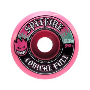 SPITFIRE スピットファイア F4 99 CONICAL FULL PINK/TEAL SWIRL 53mm スケートボード スケボー ウィール スケートボード ウイール