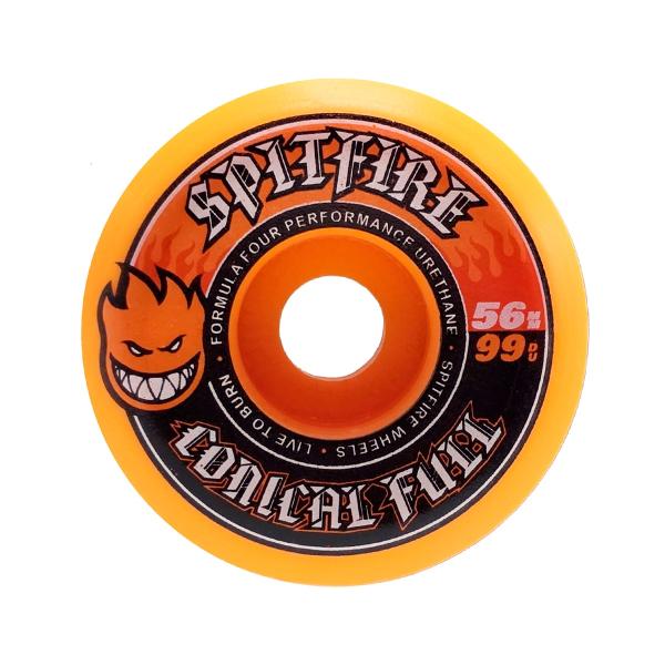 SPITFIRE スピットファイア F4 99 CONICAL FULL ORANGE 56mm ス...