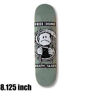 FREEDOME フリーダム DEATH AND TAXES TEAM 8.125 スケートボード スケボー デッキ