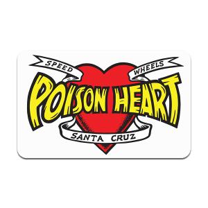 SANTACRUZ サンタクルーズ POISON HERAT 5” U4632-C01 ステッカー