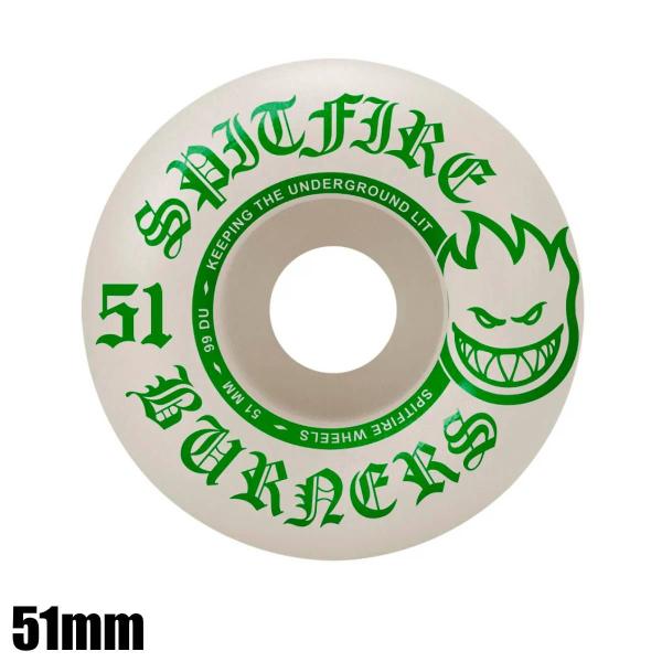SPITFIRE スピットファイア 99 DURO BURNERS 51mm スケートボード スケボ...
