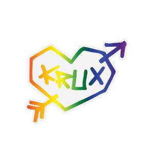KRUX クラックス KRUX RAINBOW HERAT 4” U4543-C01 ステッカー
