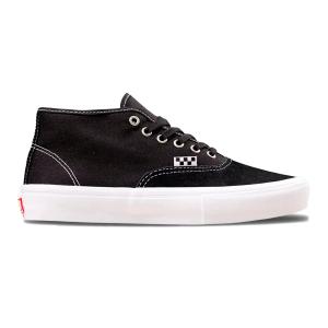 VANS ヴァンズ VANS SKATE AUTHNTIC MID スケート オーセンティック ミッド BLACK/WHITE スケートボード スケボー シューズ スケシュー スニーカー 靴 メンズ