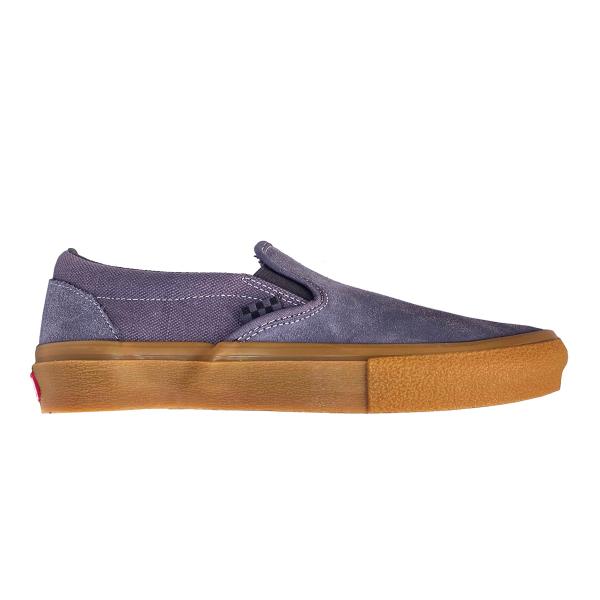 VANS ヴァンズ  VANS SKATE SLIP-ON (スリッポン) CREPE-NAVY/G...