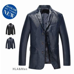 テーラードジャケット メンズ ブレザー レザージャケット