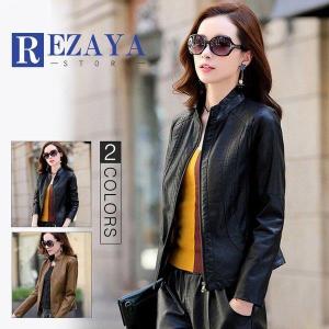 レディース革ジャン 本革　秋冬　レザージャケット