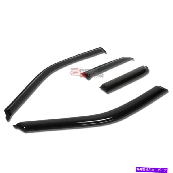 バグシールド 15-17 F150のスーパー/エクステストマウントウィンドウバイザー風雨デフレクター...