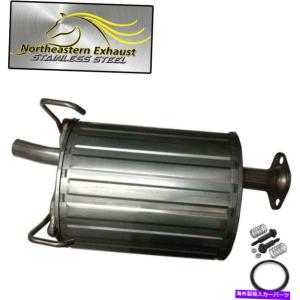 マフラー ステンレススチールリアエキゾーストマフラーテールパイプフィット：97-2001ホンダCRV Stainless Steel Rear Exhaust Muffler TailPipe fits｜allier-store