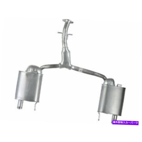 マフラー リアAPIマフラーはレクサスIS350 2009-2013 3.5L V6 2GR-FSE...