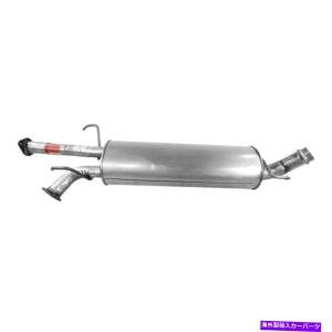 マフラー トヨタセコイア09-17エキゾーストマフラーとパイプアセンブリ静かなフローステンレス For Toyota Sequoia 09-17 Exhaust Muffler and Pipe A