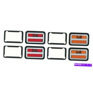 サイドマーカー OERフロントとリアサイドマーカーライトセット1971ダッジチャージャーとスーパービ...