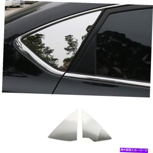 クロームカバー Chrome Side Windowルーバーシャ??ッターカバー2PCS for日産セントラシルフィ2013-2019 Chrome Side Window Louver Shutter Cover 2