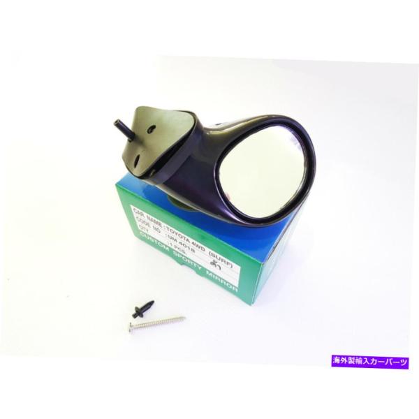 USミラー ブラックブラインドサイドフェンダーミラートヨタハイラックスMK3 4WD 89-96 L...