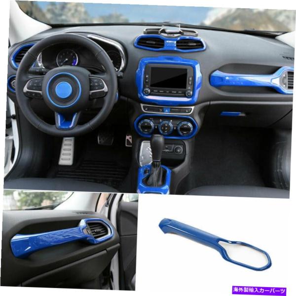 Dashboard Cover Jeep Renegade 2015-2021 Abs Blue D...