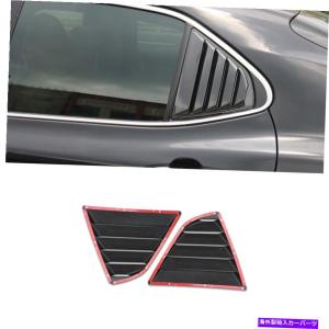 trim panel カーボンルッククォーターパネルウィンドウシャッターエアベントトリムトヨタカムリ18-2019 Carbon Look Quarter Panel Window Shutter Ai