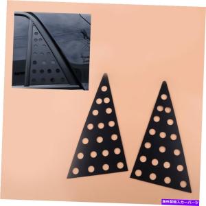 trim panel 2PCSブラッククォーターパネルウィンドウシャッターエアベントトリムトヨタ4Runner 2010-20 2pcs Black Quarter Panel Window Shutter Air