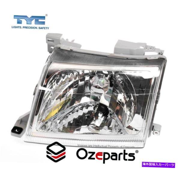 USヘッドライト 日産ナバラUTE D22シリーズ1999年?2001年のLH LHS左ハンドライト...