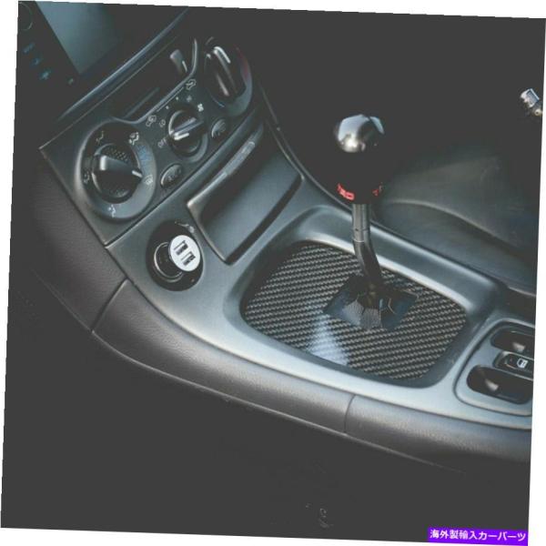 USヘッドライト RHI CFカーボンファイバーシフトトリムプレートトヨタセリカZZT231 RHI...