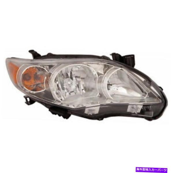 USヘッドライト 旅客側高品質Capa Headlight 2011-2013トヨタカローラ Pas...