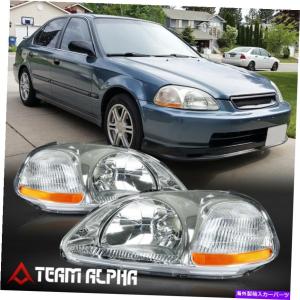 EKシビック 後期 US純正タイプ ヘッドライト タイプR SIR EK9/EK4/EK3