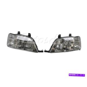 ヘッドライト 2002- 2004年ホンダCR-V RD4 [Chrome / Smo ke]アンバー