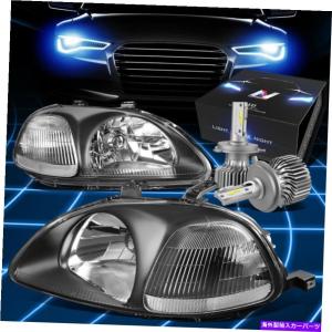 シビック　FD HID ヘッドライト　左右セット　ホンダ USヘッドライト FIT 2006-2011ホンダシビックFD / FAペアブラック