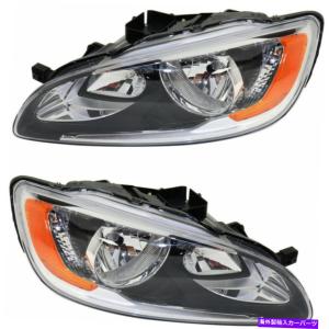 USヘッドライト FITS VOLVO V60ヘッドライトアセンブリ2015 16 17 2018