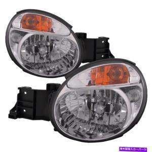 WRX インプレッサ GDA GDB系 LEDイカリングヘッドライト クローム 丸目