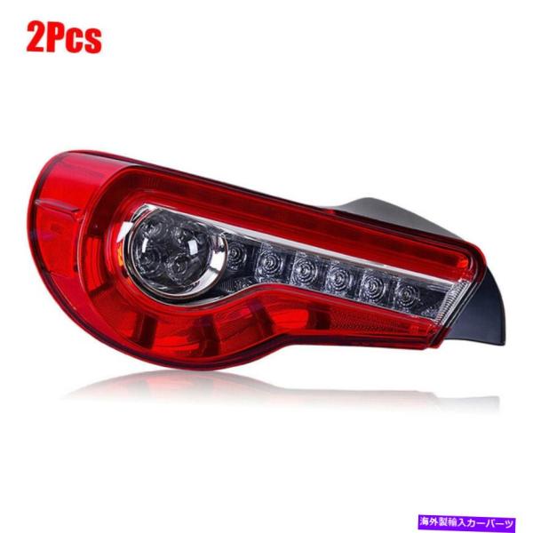 USテールライト テールライトLEDレッドレンズリアレコンセプトアセンブリランプフィットTOYOTA...