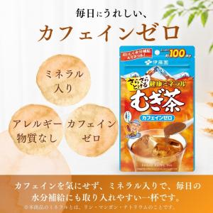 麦茶 粉末 伊藤園 さらさらとける 健康ミネラ...の詳細画像5