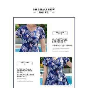 【2点セット】ワンピース 水着 レディース 体...の詳細画像2