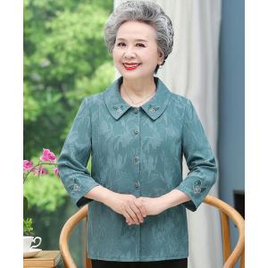春秋着 女性 高齢者 花柄 レディース ジャケ...の詳細画像4
